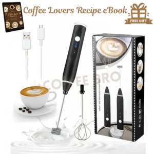 rechargeable coffee beater and egg whisker