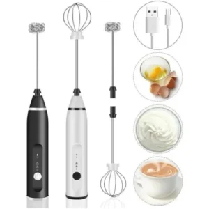 rechargeable coffee beater and egg whisker