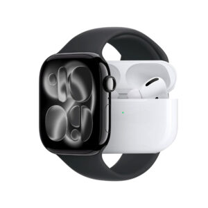 Apple logo watch series 11 + Airpods pro 2