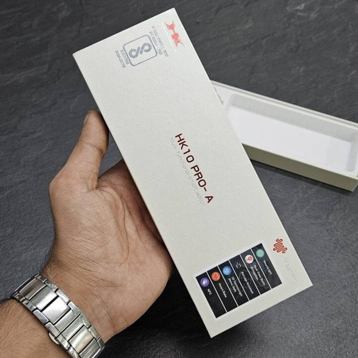 HK10 Pro-A 45mm Screen Smartwatch + Airpods pro 2 - Image 7