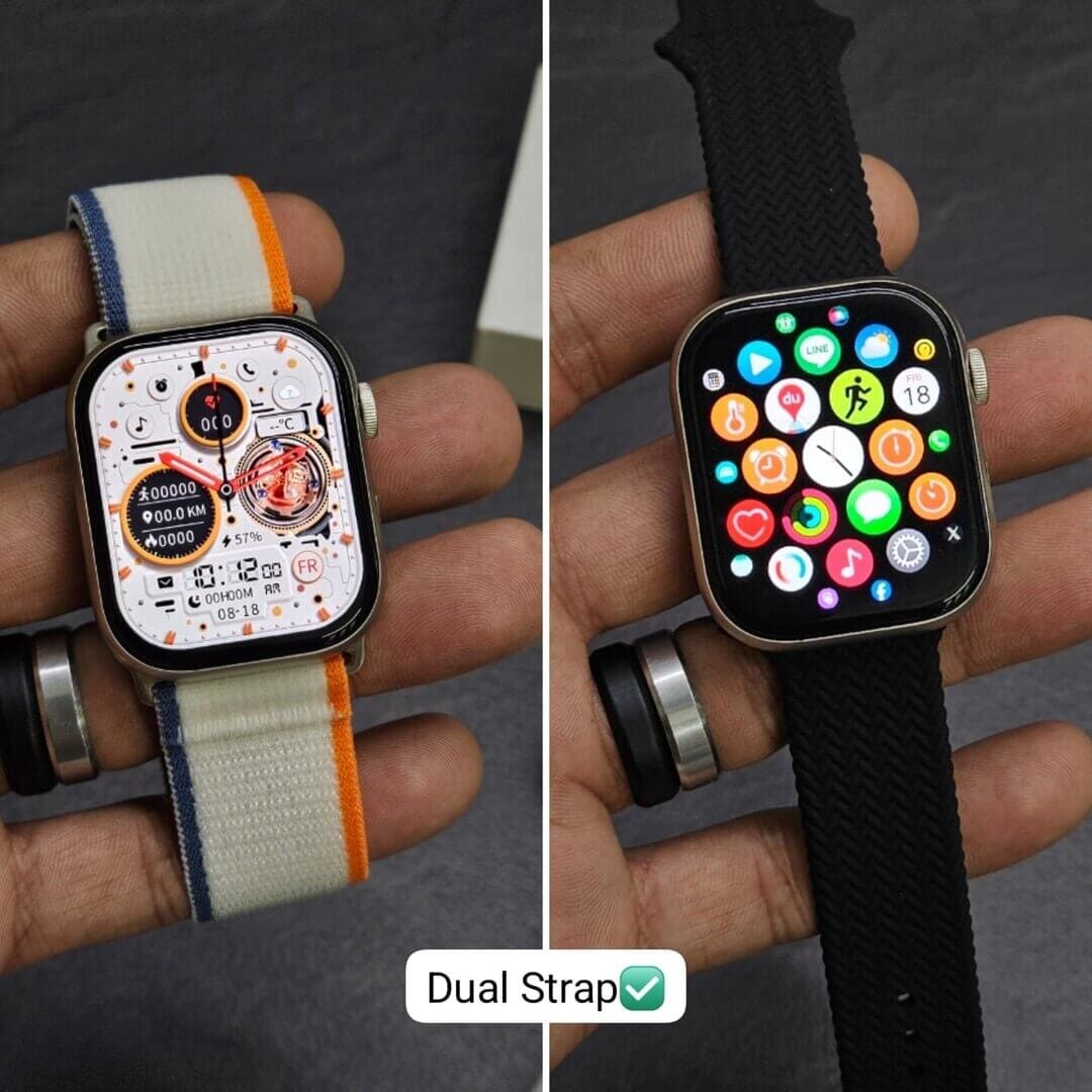 HK10 Pro-A 45mm Screen Smartwatch + Airpods pro 2 - Image 6