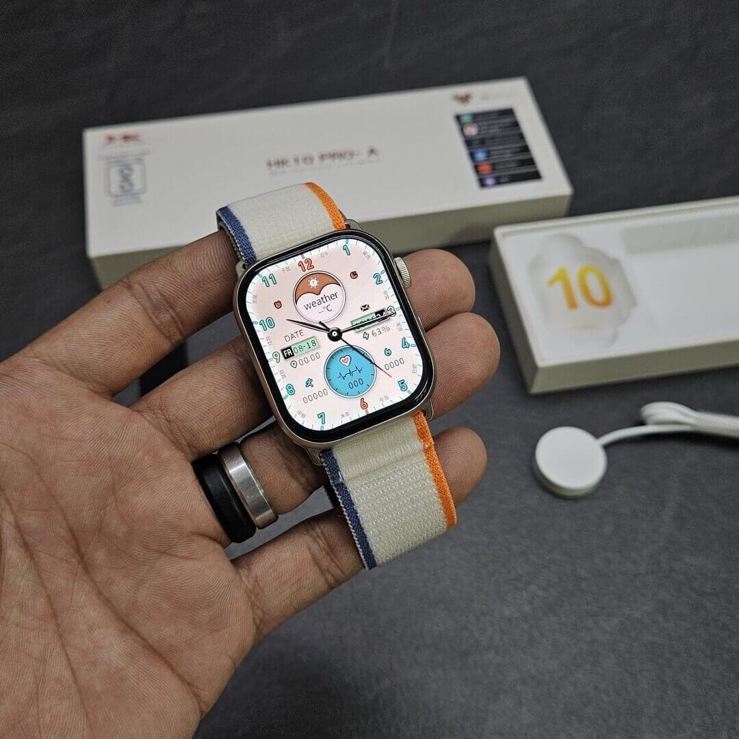 HK10 Pro-A 45mm Screen Smartwatch + Airpods pro 2 - Image 5